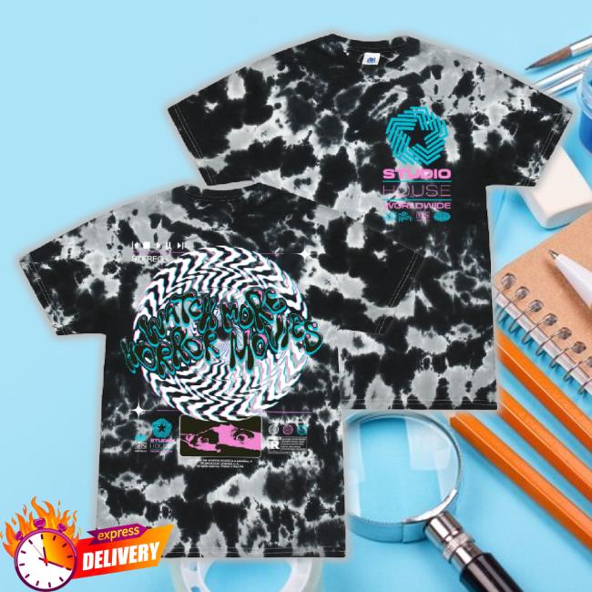 "Watch More" Tiedye Sweater
